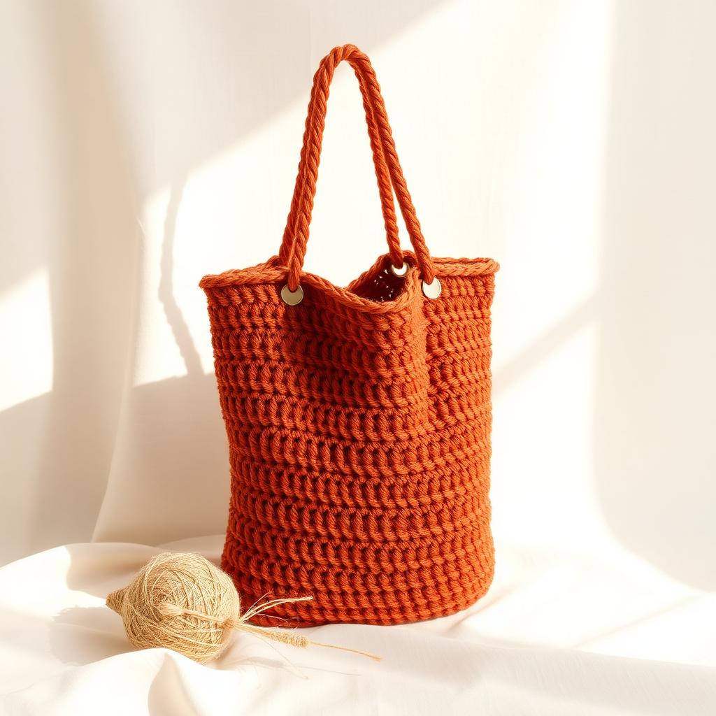 Safari Market Tote — handmade crochet by Kosh Collection