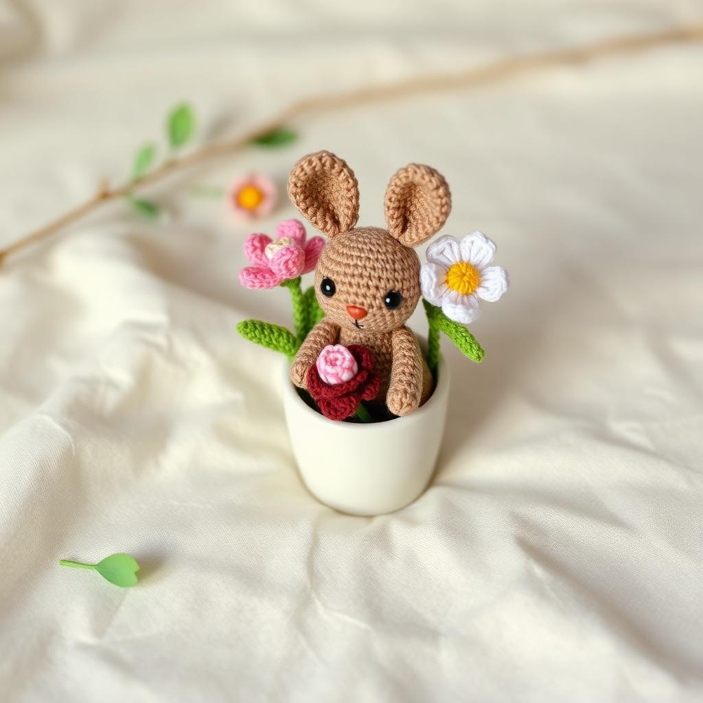 Bloom Forever Bouquet — handmade crochet by Kosh Collection